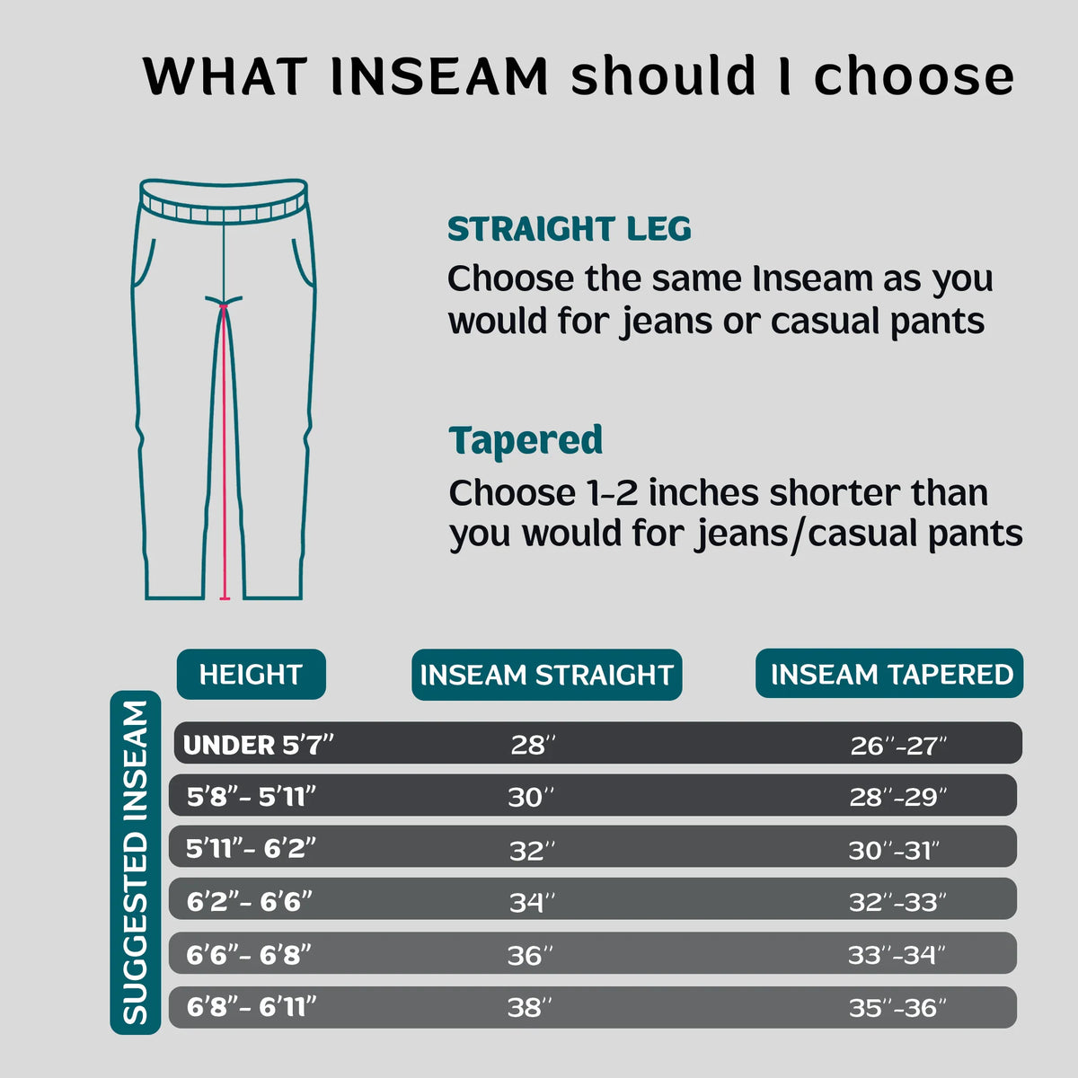 SCR Classic Athleisure Sweatpants - Straight (Tall Fit)